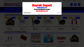 What Bayraksepeti.com.tr website looked like in 2020 (3 years ago)