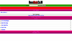 What Bossmobi.co.in website looked like in 2020 (3 years ago)