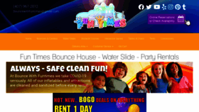 What Bouncewithfuntimes.com website looked like in 2020 (3 years ago)