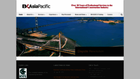 What Bkasiapacific.com website looked like in 2020 (3 years ago)