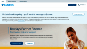 What Barclayspartnerfinance.com website looked like in 2020 (3 years ago)