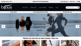 What Bijoux.com.au website looked like in 2020 (3 years ago)