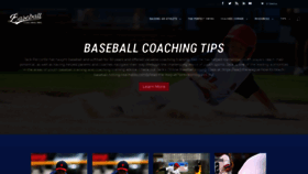 What Baseballcoaching.tips website looked like in 2020 (3 years ago)
