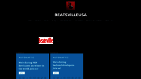 What Beatsvilleusa.com website looked like in 2020 (3 years ago)