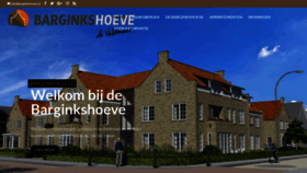 What Barginkshoeve.nl website looked like in 2020 (3 years ago)