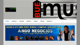 What Buedemusica.com website looked like in 2020 (3 years ago)