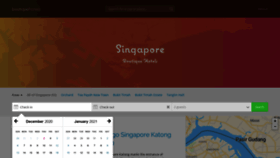 What Boutiquehotels-singapore.com website looked like in 2020 (3 years ago)