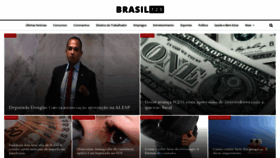 What Brasil123.com.br website looked like in 2020 (3 years ago)