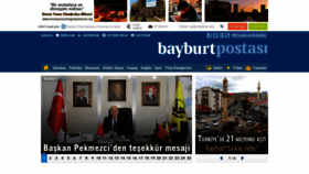 What Bayburtpostasi.com.tr website looked like in 2020 (3 years ago)