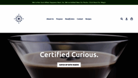 What Bearingscoffee.com website looked like in 2020 (3 years ago)