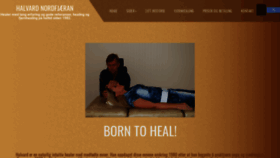 What Borntoheal.no website looked like in 2020 (3 years ago)