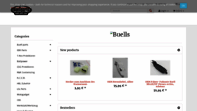 What Buell-parts.com website looked like in 2020 (3 years ago)
