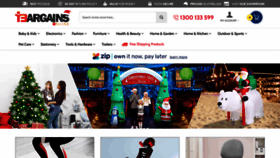 What Bargains-online.com.au website looked like in 2020 (3 years ago)