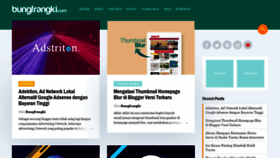 What Bungfrangki.com website looked like in 2020 (3 years ago)