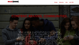 What Bruleemedia.com website looked like in 2020 (5 years ago)