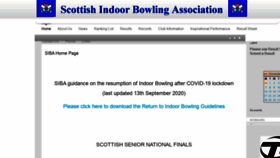 What Bowls-siba.co.uk website looked like in 2020 (3 years ago)