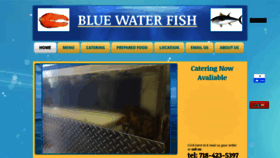 What Bluewaterfishbayside.com website looked like in 2020 (3 years ago)