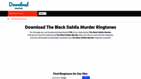 What Blackdahliamurder.download-ringtone.com website looked like in 2020 (3 years ago)