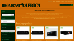 What Broadcast-africa.com website looked like in 2020 (3 years ago)