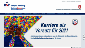 What Bsp-campus-hamburg.de website looked like in 2020 (3 years ago)