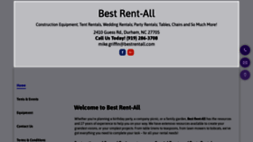 What Bestrentall.com website looked like in 2020 (3 years ago)