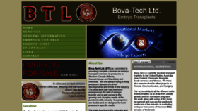What Bova-tech.com website looked like in 2020 (3 years ago)