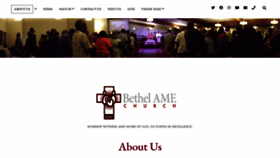 What Bethelameannarbor.org website looked like in 2020 (3 years ago)