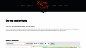 What Bloodygoodvapeandsmoke.com website looked like in 2020 (3 years ago)