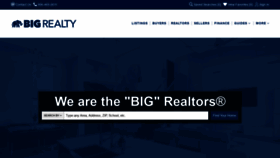 What Bigrealtyrgv.com website looked like in 2020 (3 years ago)
