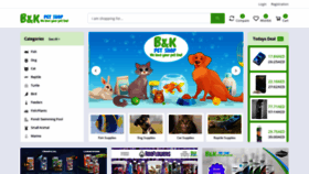 What Bkpet.shop website looked like in 2020 (3 years ago)
