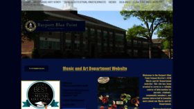 What Bbpmusicandart.org website looked like in 2020 (3 years ago)