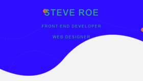 What Bysteveroe.com website looked like in 2020 (3 years ago)