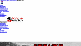 What Bodrumelectra.com website looked like in 2020 (3 years ago)