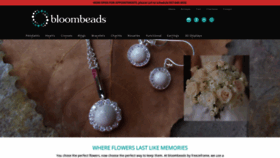 What Bloombeads.com website looked like in 2020 (3 years ago)