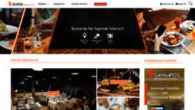 What Bursarestaurants.com website looked like in 2020 (3 years ago)