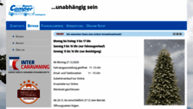What Bayern-camper.de website looked like in 2020 (3 years ago)