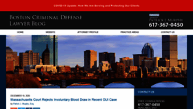 What Bostoncriminaldefenselawyer-blog.com website looked like in 2020 (3 years ago)