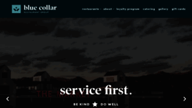 What Bluecollarjh.com website looked like in 2020 (3 years ago)