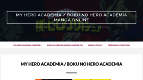 What Bnha.online website looked like in 2020 (3 years ago)