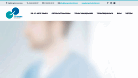 What Bursaortodontist.com website looked like in 2020 (3 years ago)