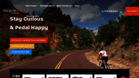 What Bicycleadventures.com website looked like in 2020 (3 years ago)