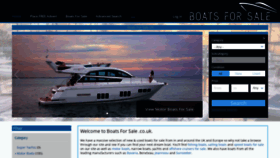 What Boatsforsale.co.uk website looked like in 2020 (3 years ago)
