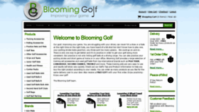 What Bloominggolf.co.nz website looked like in 2020 (3 years ago)