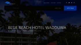 What Bluebeach.lk website looked like in 2020 (3 years ago)