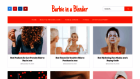 What Barbieinablender.org website looked like in 2020 (3 years ago)