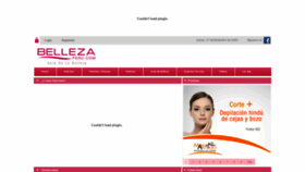 What Bellezaperu.com website looked like in 2020 (3 years ago)