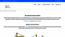 What Btnseodubai.ae website looked like in 2020 (3 years ago)