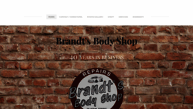 What Brandtsbodyshop.com website looked like in 2020 (3 years ago)