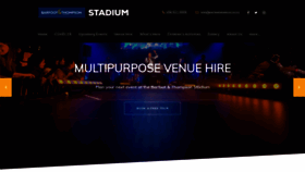What Barfootstadium.co.nz website looked like in 2020 (3 years ago)