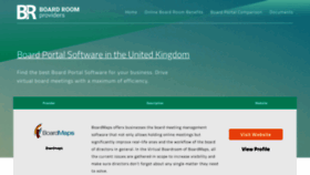 What Board-rooms.co.uk website looked like in 2020 (3 years ago)